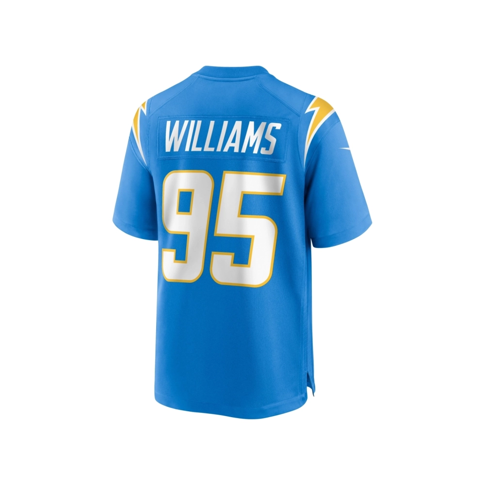 Mens Los Angeles Chargers Nicholas Williams Powder Blue Team Game Jersey
