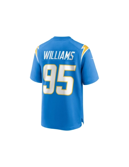 Mens Los Angeles Chargers Nicholas Williams Powder Blue Team Game Jersey