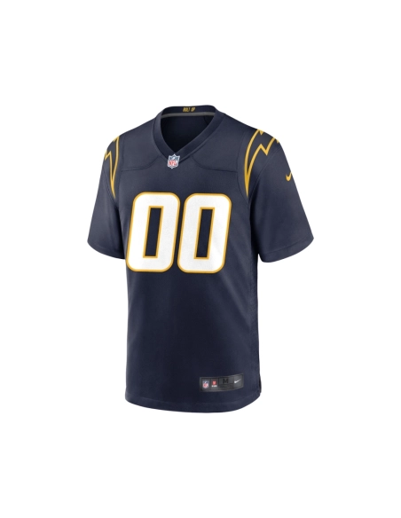 Mens Los Angeles Chargers Navy Alternate Custom Game Jersey