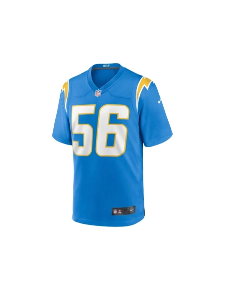 Mens Los Angeles Chargers Morgan Fox Powder Blue Player Game Jersey