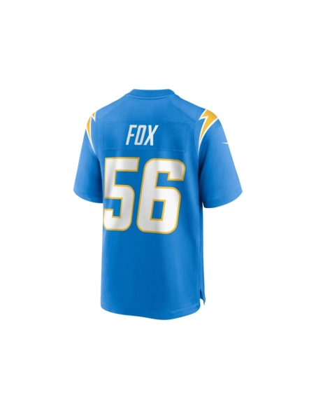 Mens Los Angeles Chargers Morgan Fox Powder Blue Player Game Jersey