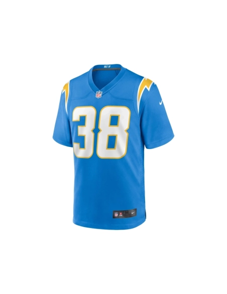 Mens Los Angeles Chargers Milton Wright Powder Blue Game Jersey