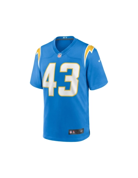 Mens Los Angeles Chargers Michael Davis Powder Blue Game Jersey