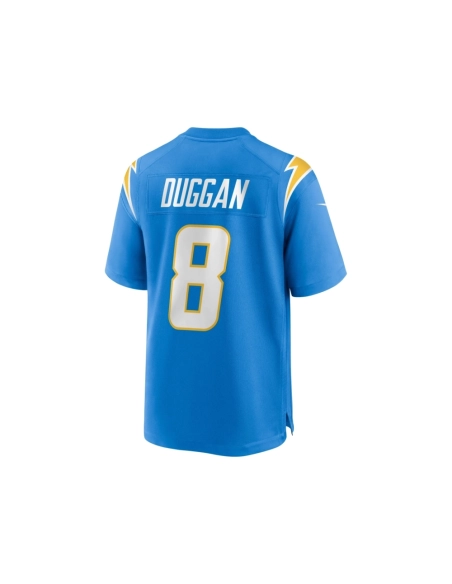 Mens Los Angeles Chargers Max Duggan Powder Blue Team Game Jersey