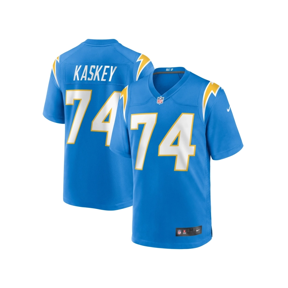 Mens Los Angeles Chargers Matt Kaskey Powder Blue Team Game Jersey