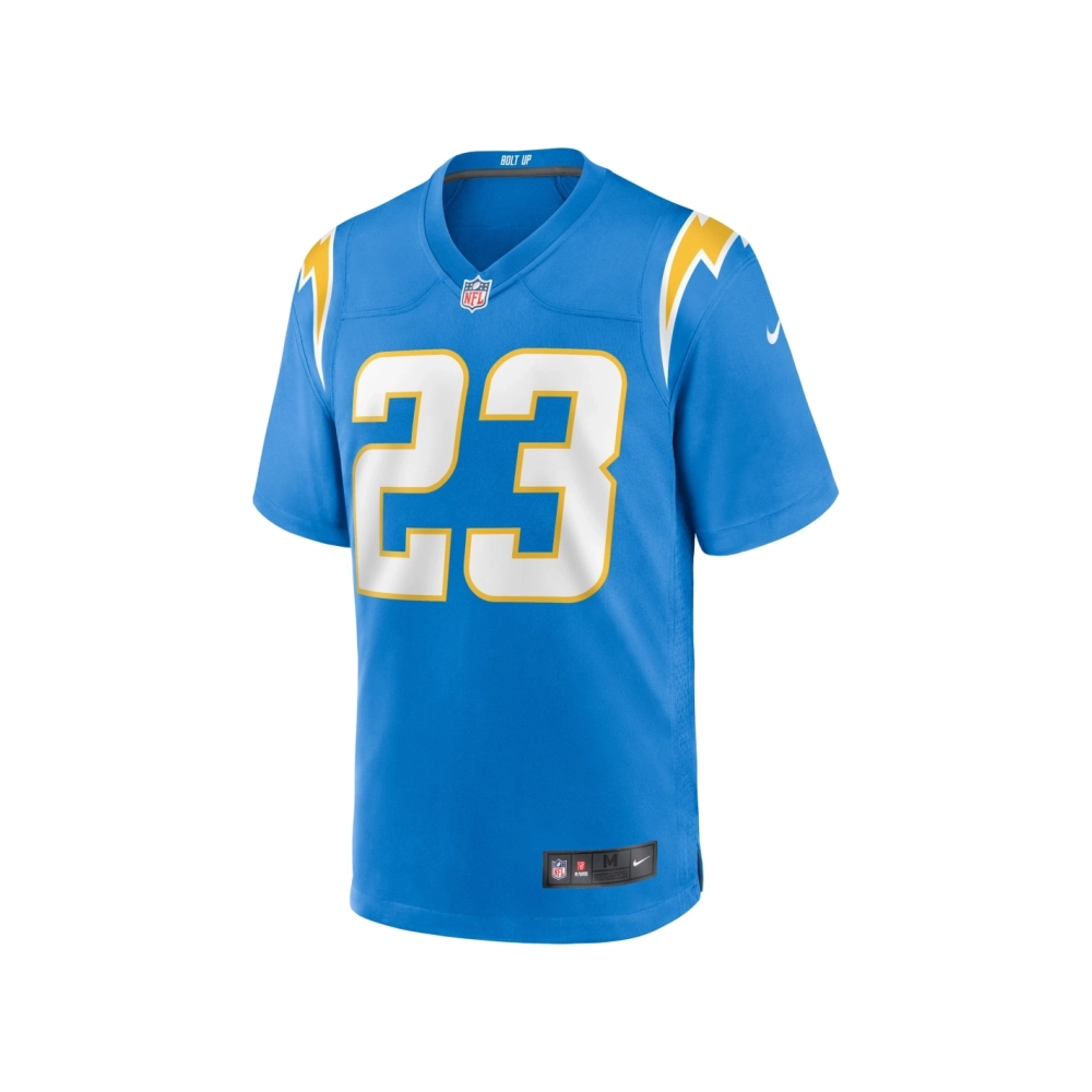 Mens Los Angeles Chargers Matt Hankins Powder Blue Team Game Jersey
