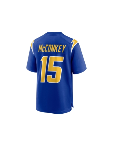 Mens Los Angeles Chargers Ladd McConkey Royal Alternate Game Jersey