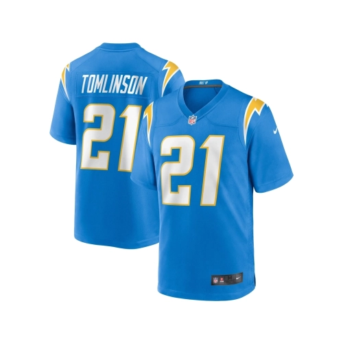 Mens Los Angeles Chargers LaDainian Tomlinson Powder Blue Game Retired Player Jersey