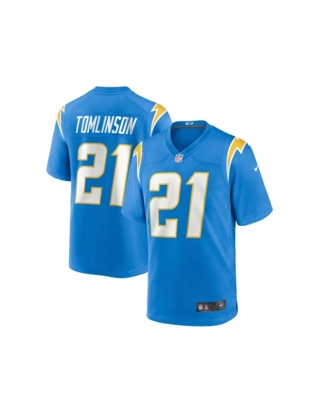 Mens Los Angeles Chargers LaDainian Tomlinson Powder Blue Game Retired Player Jersey