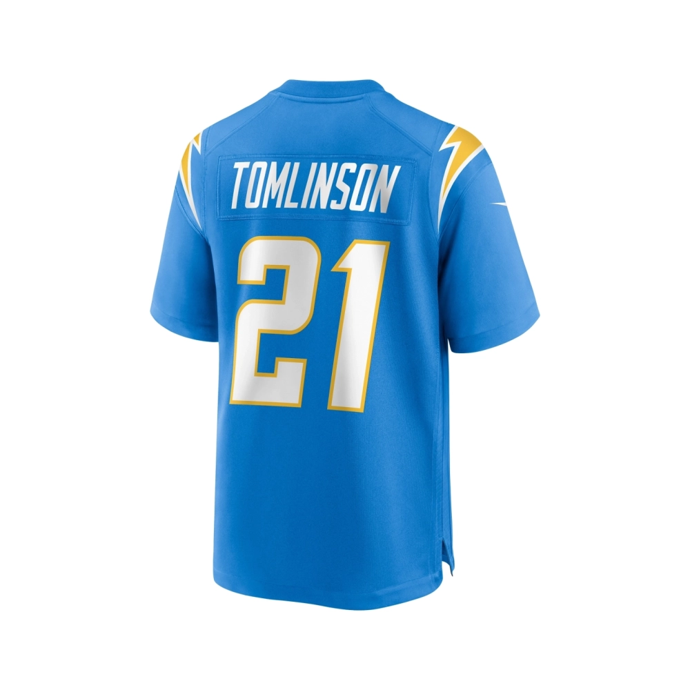 Mens Los Angeles Chargers LaDainian Tomlinson Powder Blue Game Retired Player Jersey