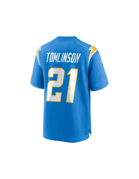 Mens Los Angeles Chargers LaDainian Tomlinson Powder Blue Game Retired Player Jersey