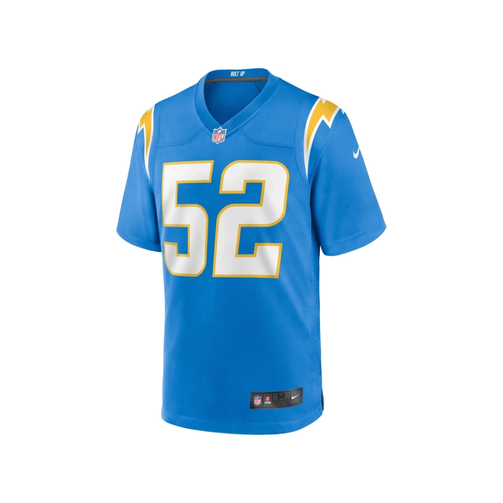 Mens Los Angeles Chargers Khalil Mack Powder Blue Game Jersey