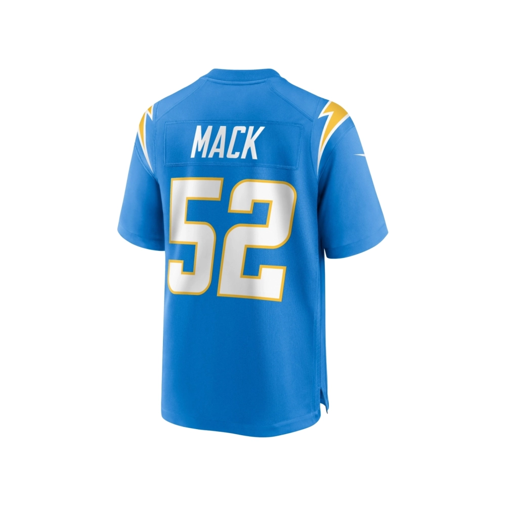 Mens Los Angeles Chargers Khalil Mack Powder Blue Game Jersey