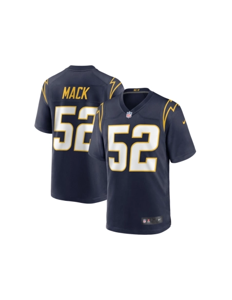 Mens Los Angeles Chargers Khalil Mack Navy Alternate Game Jersey