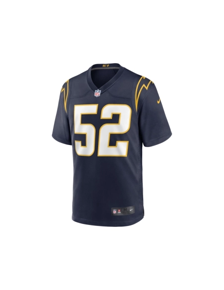 Mens Los Angeles Chargers Khalil Mack Navy Alternate Game Jersey