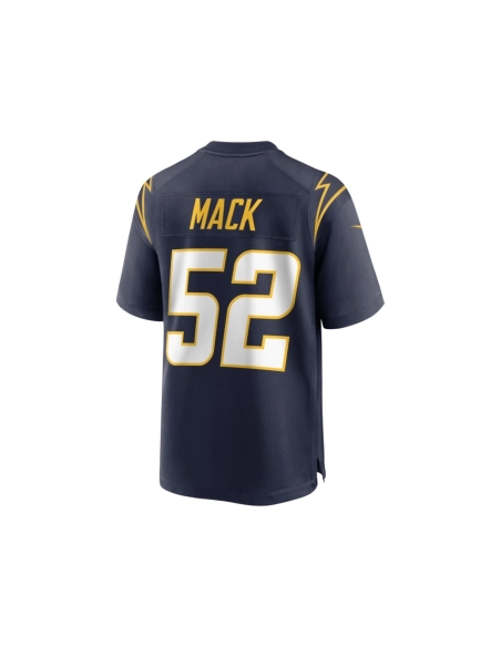 Mens Los Angeles Chargers Khalil Mack Navy Alternate Game Jersey