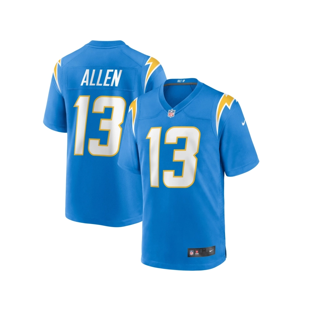 Mens Los Angeles Chargers Keenan Allen Powder Blue Game Player Jersey