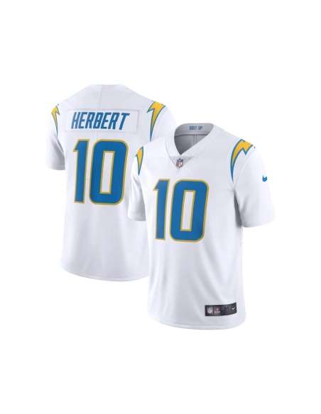 Mens Los Angeles Chargers Justin Herbert White Vapor Limited Jersey