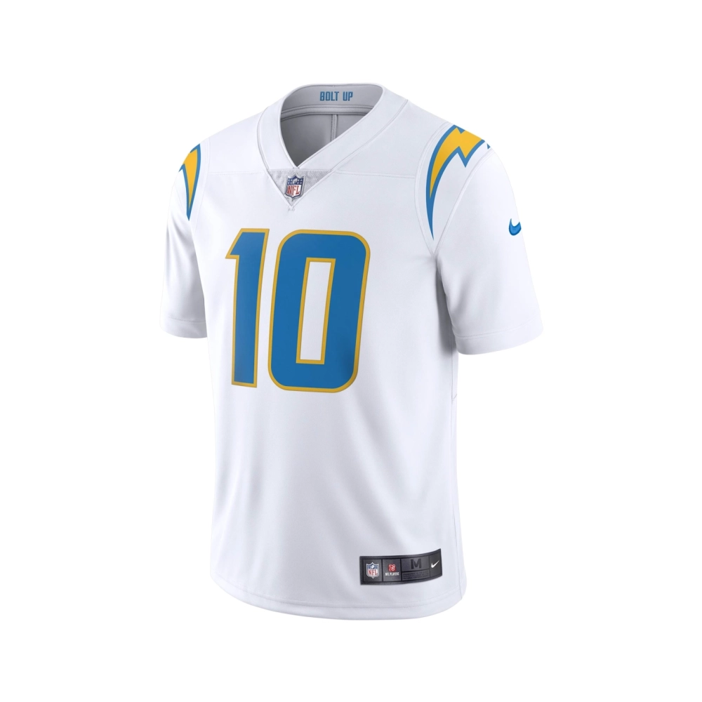 Mens Los Angeles Chargers Justin Herbert White Vapor Limited Jersey