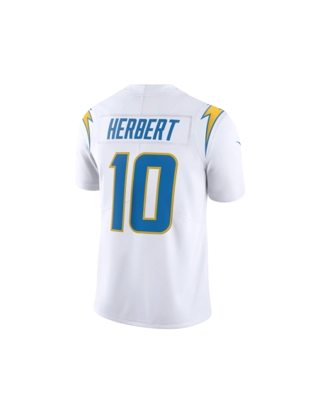 Mens Los Angeles Chargers Justin Herbert White Vapor Limited Jersey