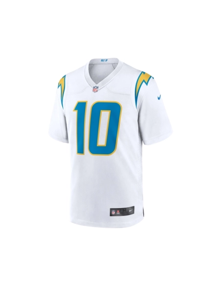 Mens Los Angeles Chargers Justin Herbert White Game Jersey