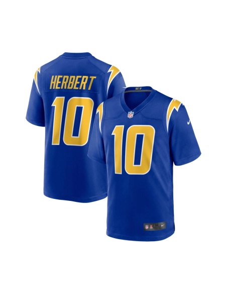 Mens Los Angeles Chargers Justin Herbert Royal 2nd Alternate Game Jersey