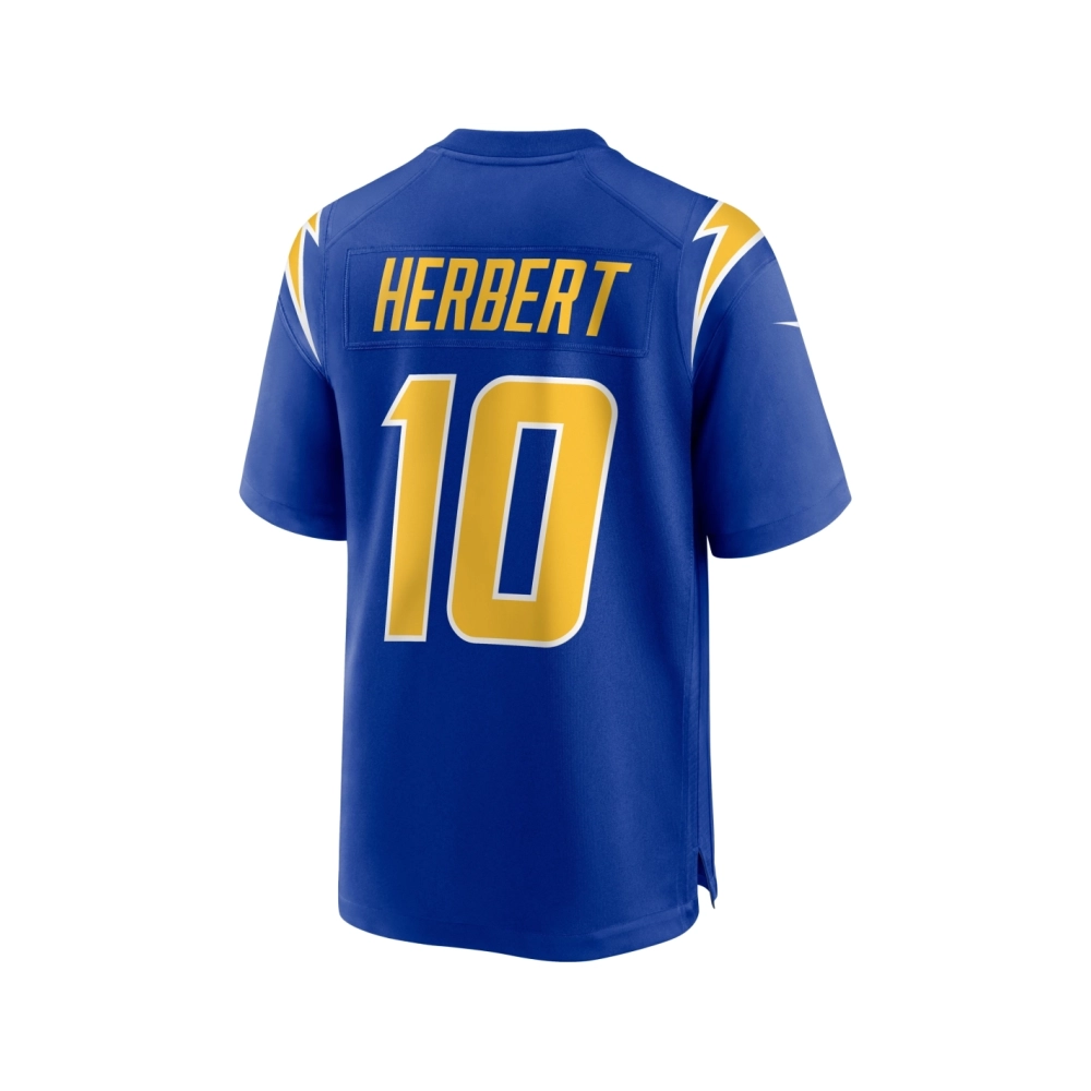 Mens Los Angeles Chargers Justin Herbert Royal 2nd Alternate Game Jersey