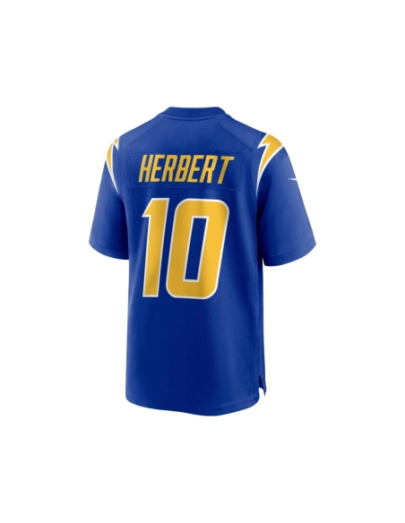 Mens Los Angeles Chargers Justin Herbert Royal 2nd Alternate Game Jersey