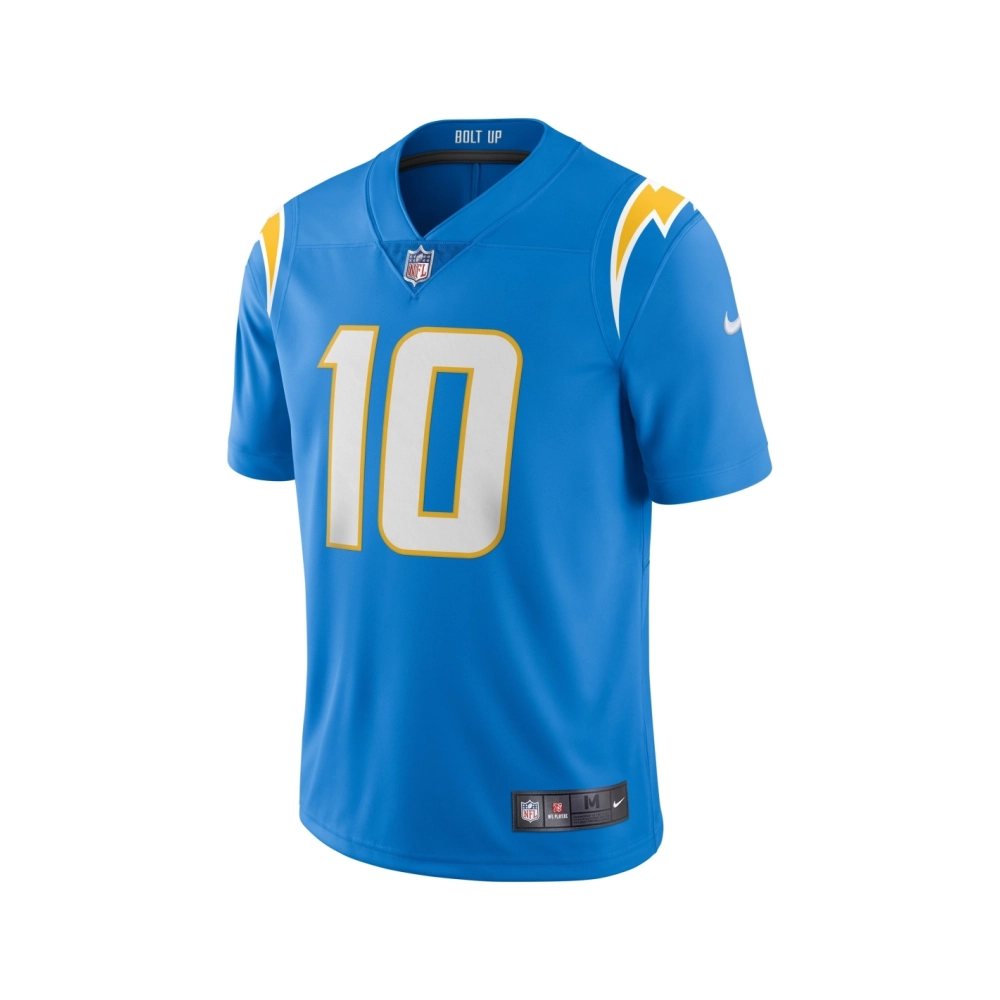 Mens Los Angeles Chargers Justin Herbert Powder Blue Vapor Limited Jersey