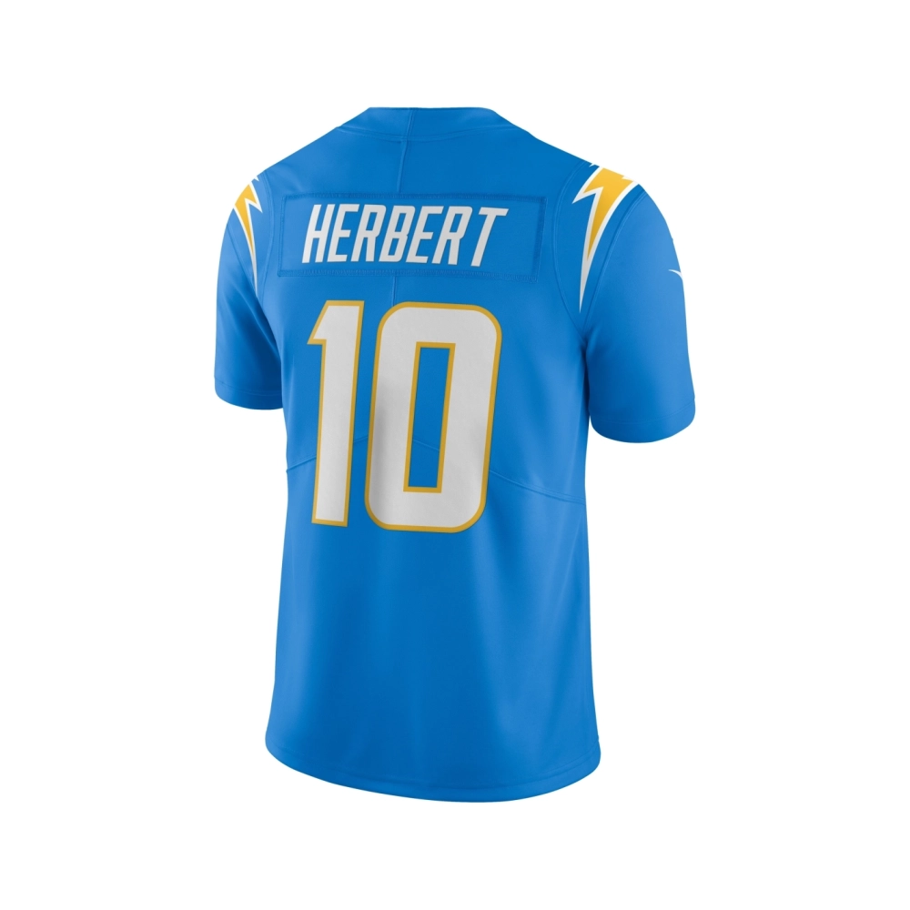 Mens Los Angeles Chargers Justin Herbert Powder Blue Vapor Limited Jersey