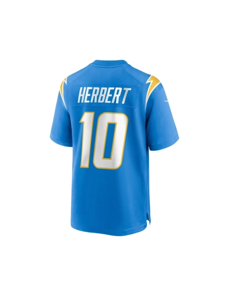 Mens Los Angeles Chargers Justin Herbert Powder Blue Player Game Jersey