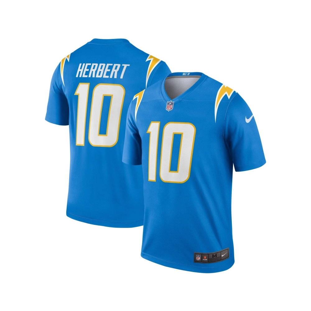 Mens Los Angeles Chargers Justin Herbert Powder Blue Legend Jersey