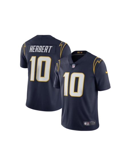 Mens Los Angeles Chargers Justin Herbert Navy Vapor Limited Jersey
