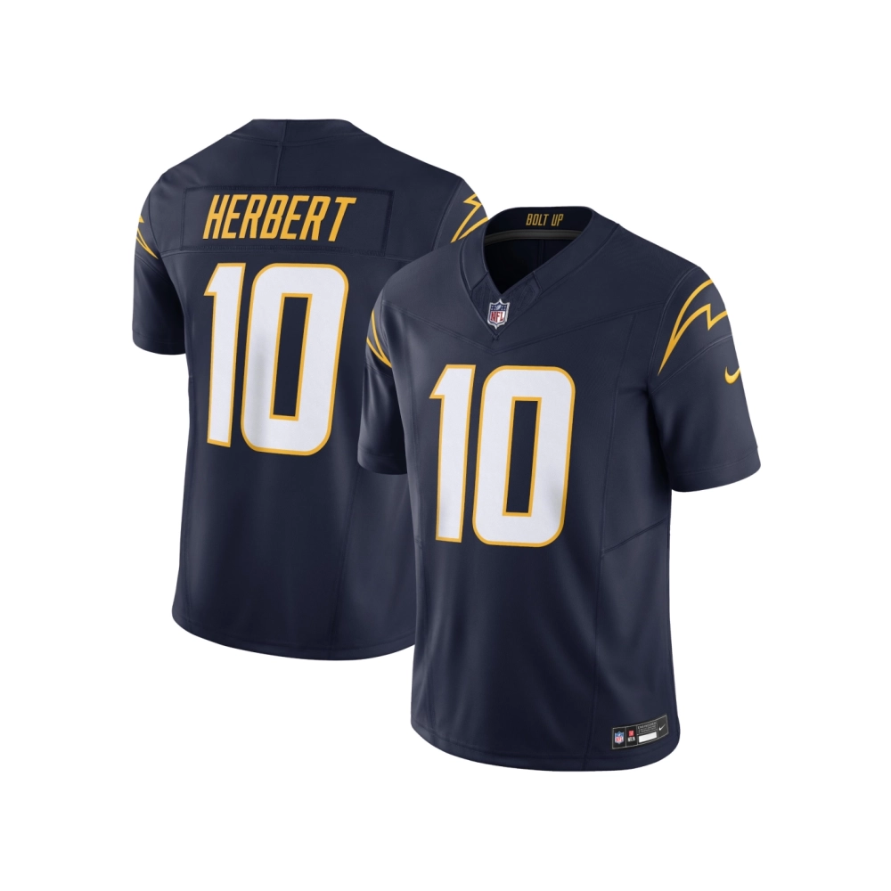 Mens Los Angeles Chargers Justin Herbert Navy Vapor F.U.S.E. Limited Jersey