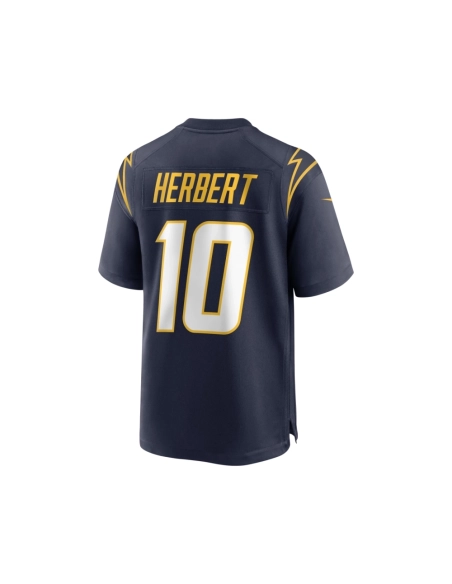 Mens Los Angeles Chargers Justin Herbert Navy Game Jersey