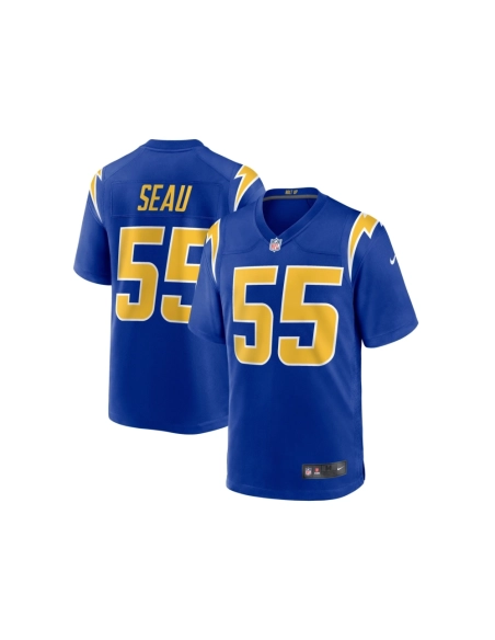 Mens Los Angeles Chargers Junior Seau Royal Retired Player Alternate Game Jersey