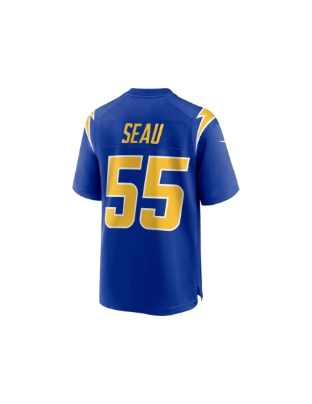 Mens Los Angeles Chargers Junior Seau Royal Retired Player Alternate Game Jersey