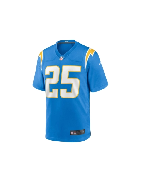 Mens Los Angeles Chargers Junior Colson Powder Blue Team Game Jersey