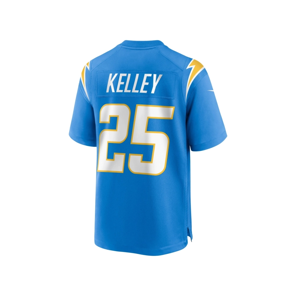 Mens Los Angeles Chargers Joshua Kelley Powder Blue Game Jersey