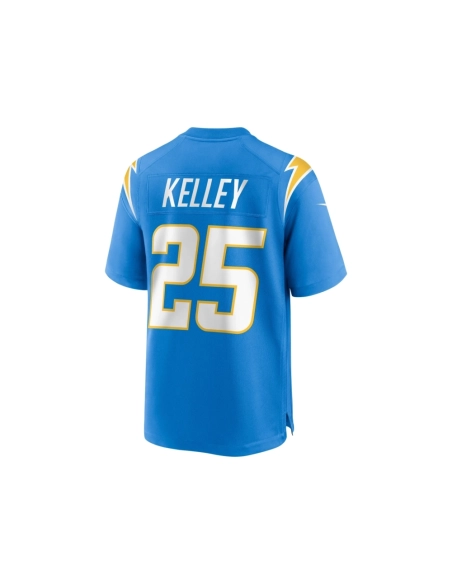Mens Los Angeles Chargers Joshua Kelley Powder Blue Game Jersey