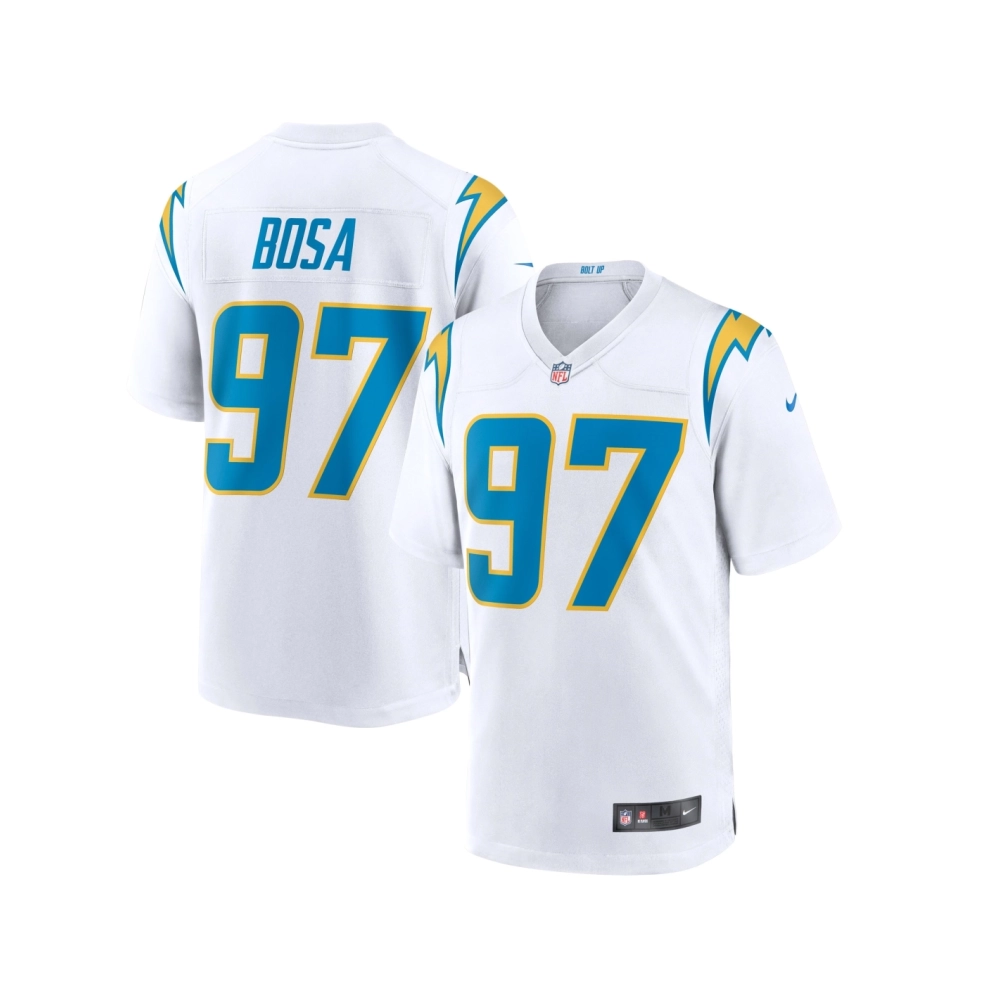 Mens Los Angeles Chargers Joey Bosa White Game Jersey