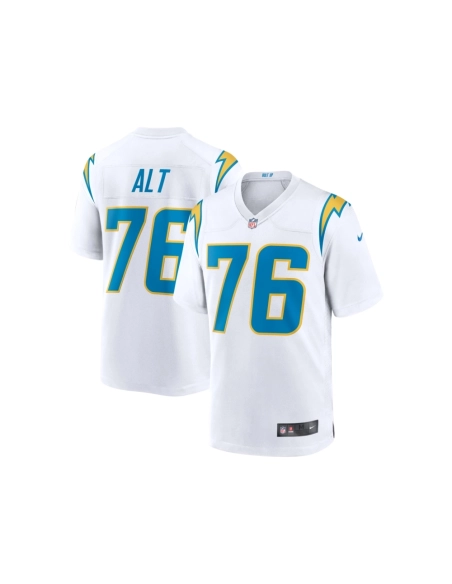 Mens Los Angeles Chargers Joe Alt White 2024 NFL Draft First Round Pick Player Game Jersey