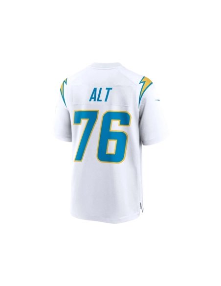 Mens Los Angeles Chargers Joe Alt White 2024 NFL Draft First Round Pick Player Game Jersey
