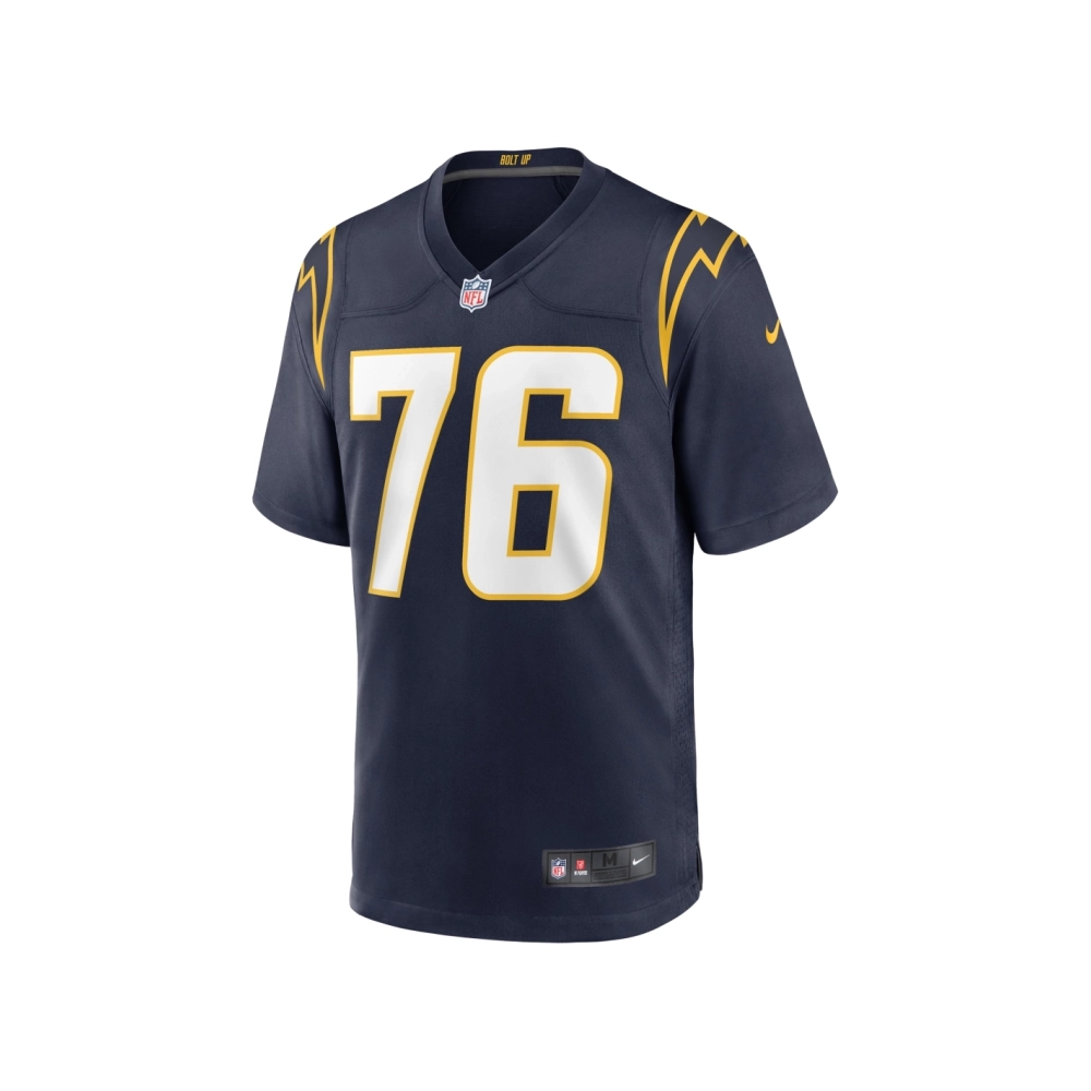 Mens Los Angeles Chargers Joe Alt Navy 2024 NFL Draft First Round Pick Player Game Jersey