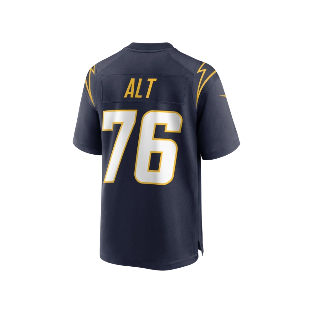 Mens Los Angeles Chargers Joe Alt Navy 2024 NFL Draft First Round Pick Player Game Jersey