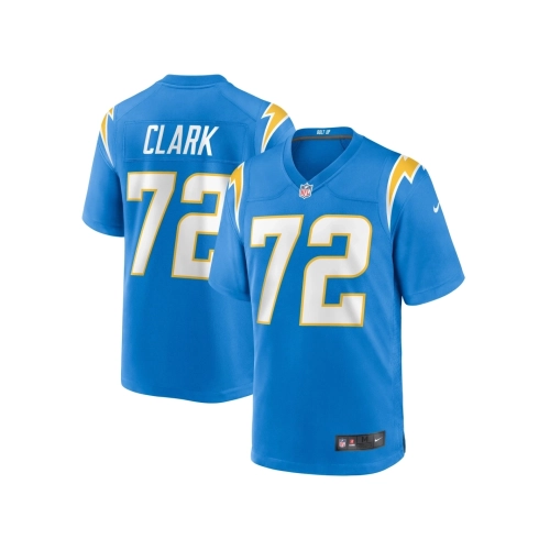 Mens Los Angeles Chargers Jerrod Clark Powder Blue Team Game Jersey