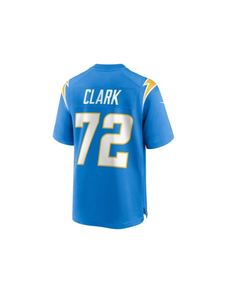 Mens Los Angeles Chargers Jerrod Clark Powder Blue Team Game Jersey