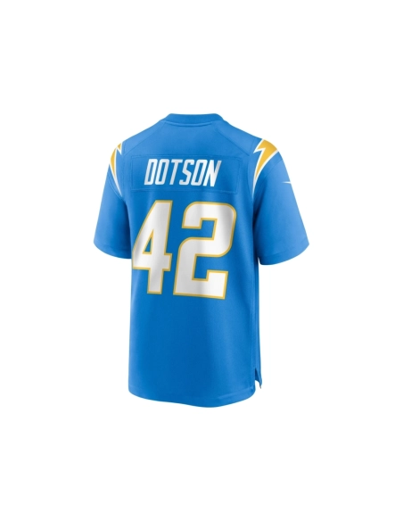 Mens Los Angeles Chargers Elijah Dotson Powder Blue Team Game Jersey