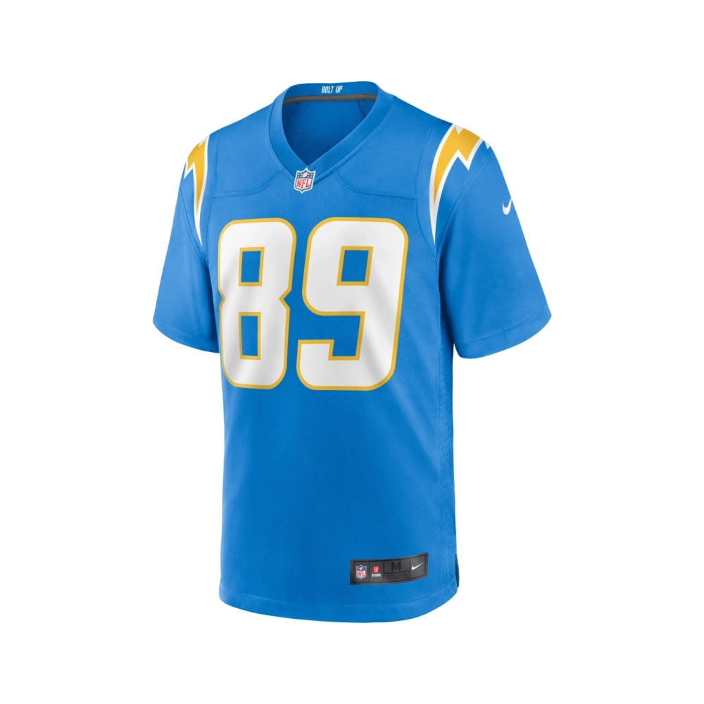 Mens Los Angeles Chargers Donald Parham Jr. Powder Blue Game Jersey