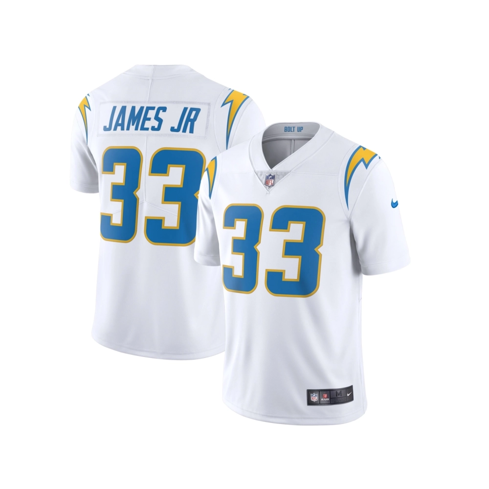 Mens Los Angeles Chargers Derwin James White Vapor Limited Jersey